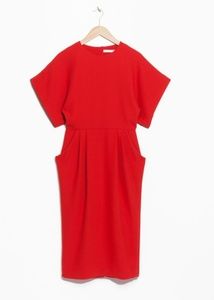 & Other Stories Elegant Red Dress